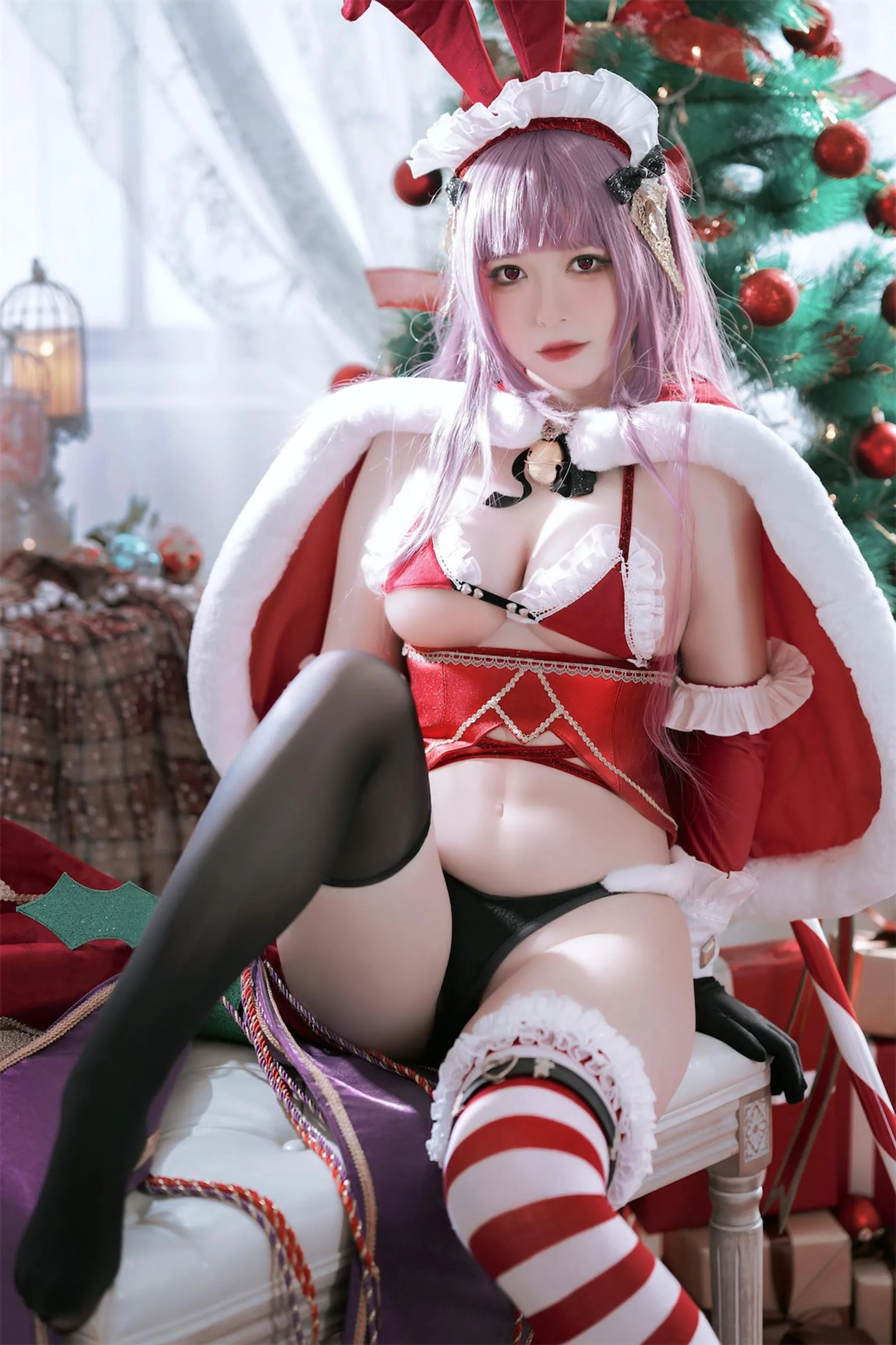 半半子 – NO.63 Christmas Bunny Aike [41P]插图7